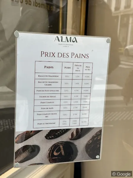 Photo 2 de ALMA par Marvin Brandao Pâtisserie-Boulangerie-Chocolaterie, boulangerie à Lyon