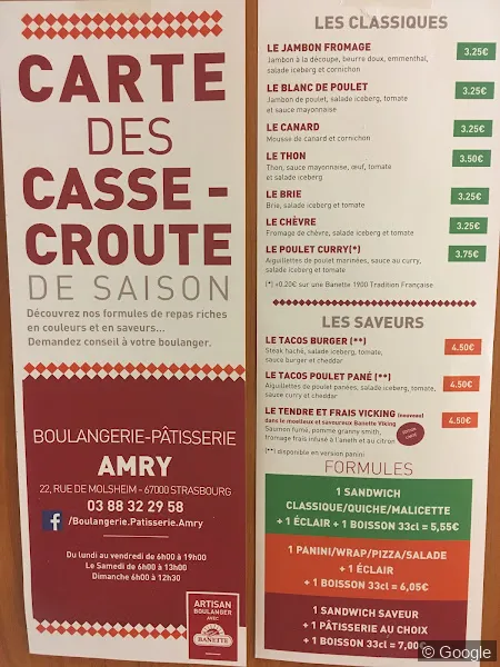 Photo 2 de Boulangerie Amry, boulangerie à Strasbourg