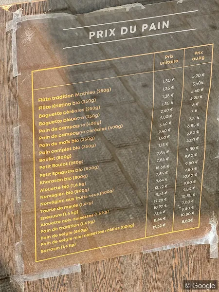 Photo 2 de Boulangerie Mathieu, boulangerie à Lille