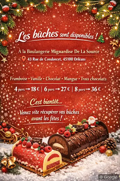 Photo 2 de Boulangerie Mignardise De La Source, boulangerie à Orléans