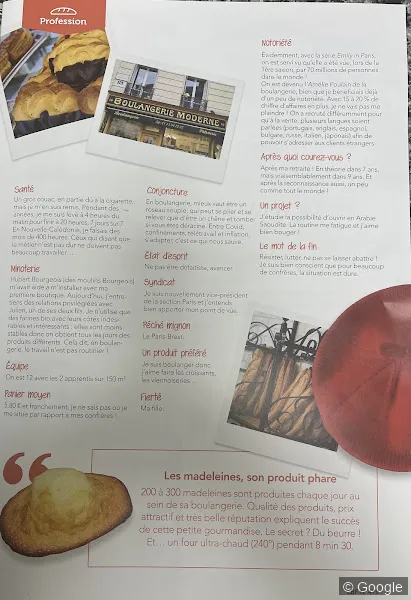 Photo 2 de BOULANGERIE MODERNE, boulangerie à Paris