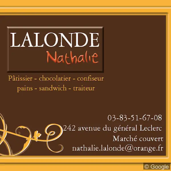 Photo 2 de Boulangerie Pâtisserie Confiserie Chocolaterie Nathalie LALONDE, boulangerie à Nancy