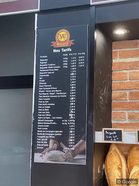 Photo 2 de BOULANGERIE WILSON, boulangerie à Antibes