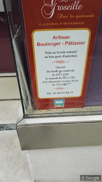 Photo 2 de La Groseille, boulangerie à Strasbourg