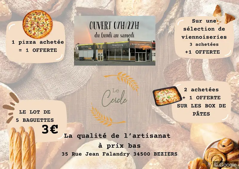 Photo de Le Cercle, boulangerie à Béziers