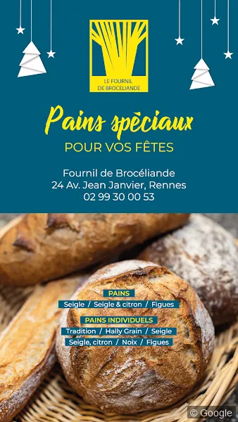 Photo 2 de Le Fournil de Brocéliande, boulangerie à Rennes