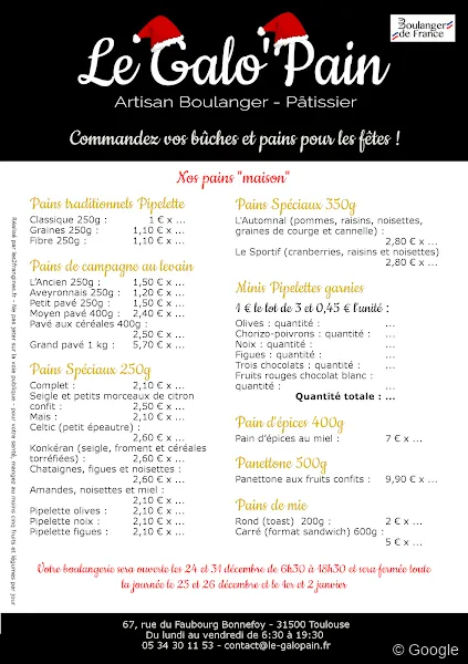 Photo 2 de Le Galo'Pain, boulangerie à Toulouse
