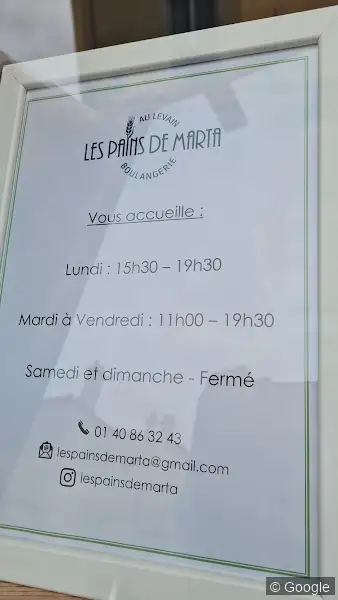 Photo 2 de Les Pains de Marta, boulangerie à Asnières-sur-Seine
