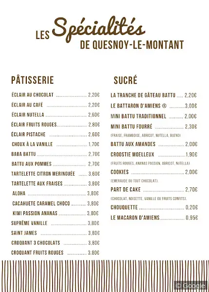 Photo 2 de Les spécialités de Quesnoy-le-Montant / Maison Fréville, Amiens, boulangerie à Amiens