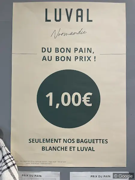 Photo 2 de LUVAL Normandie - Jeanne d'Arc, boulangerie à Rouen