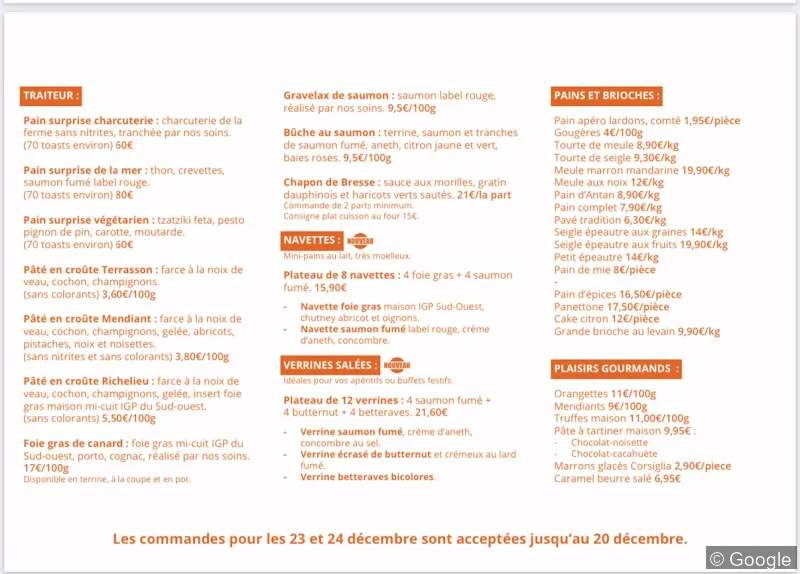 Photo 2 de Maison Terrasson, boulangerie à Lyon