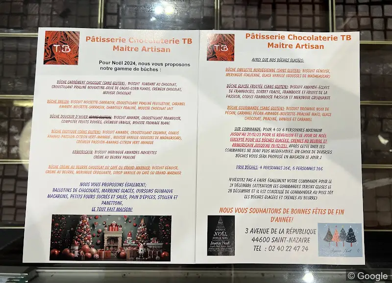Photo 2 de Pâtisserie Chocolaterie TB, boulangerie à Saint-Nazaire